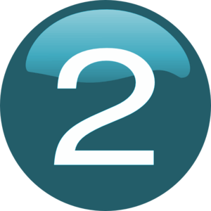 Image result for number 2 on button